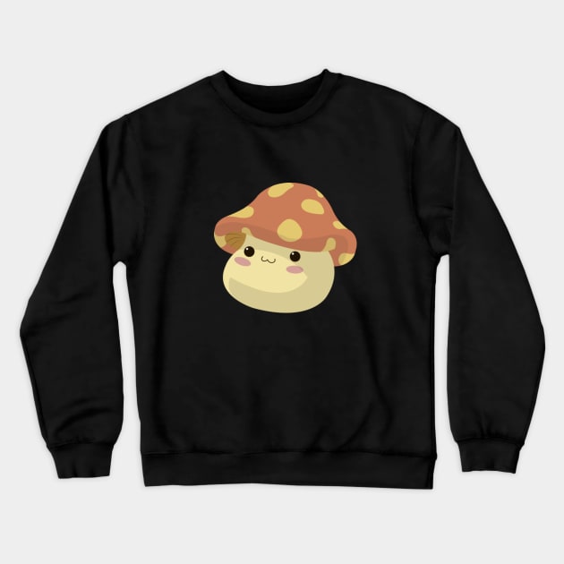 MapleStory Orange Mushroom Crewneck Sweatshirt by chongmingnomi